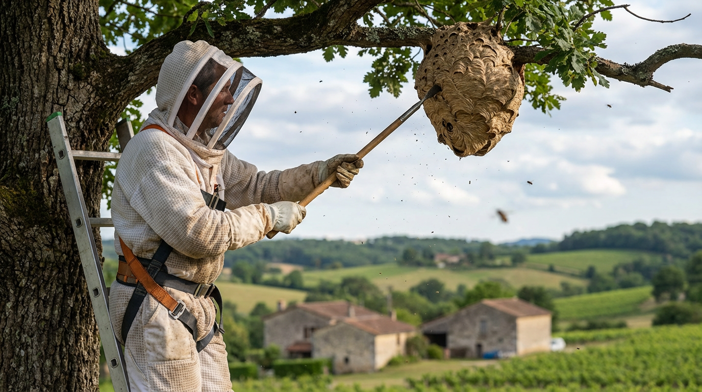 Techniciens HYSOS Insektor désinsectisation Lyon
